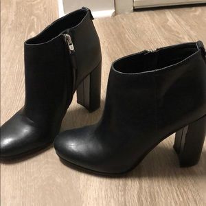 Sam Edelman leather heeled booties